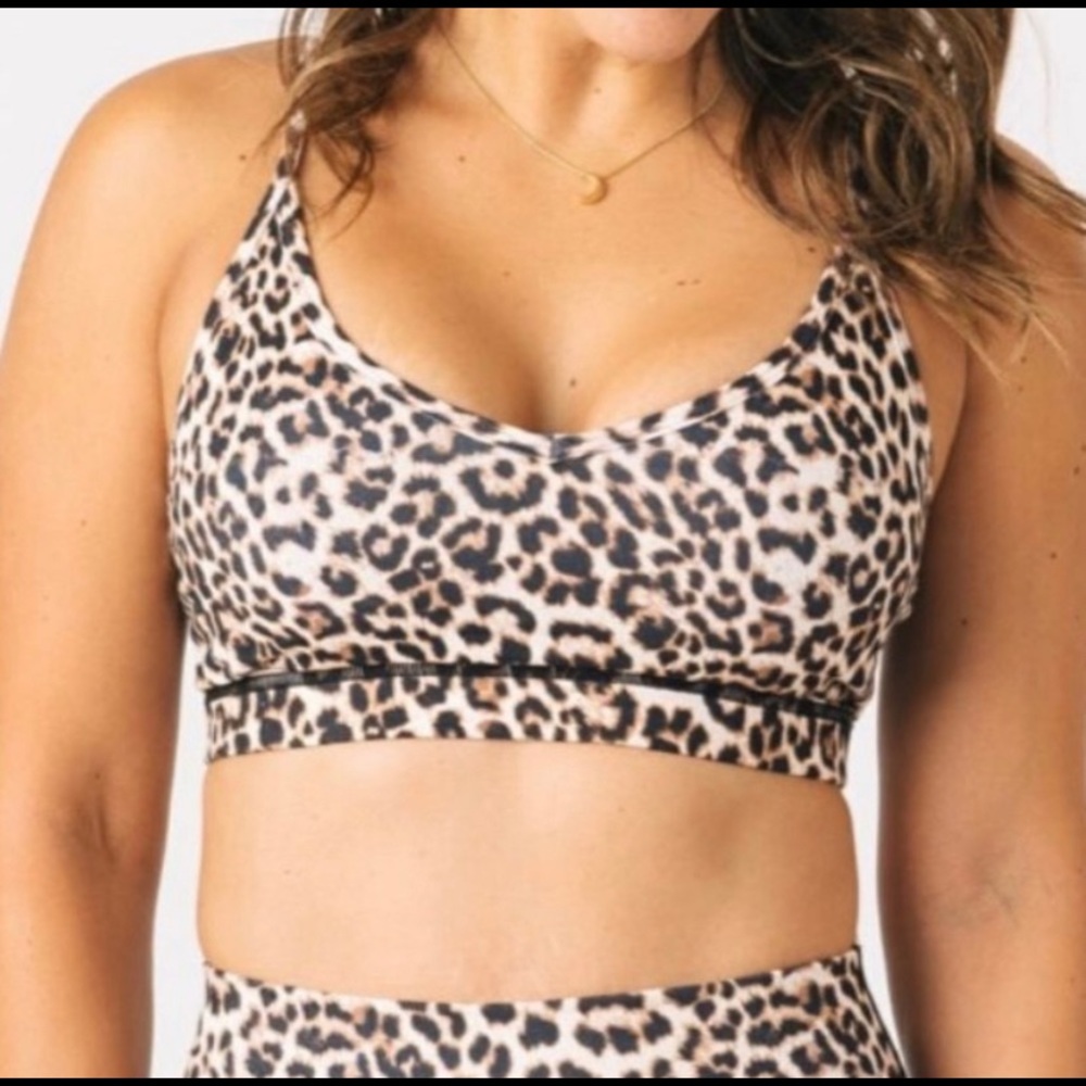 Mesh Leopard Bra ZYIA